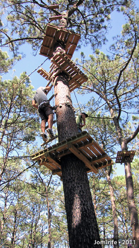 Parque Aventura: Subir ainda mais