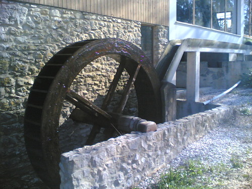 Moinhos da Gândara - Roda do moinho de água