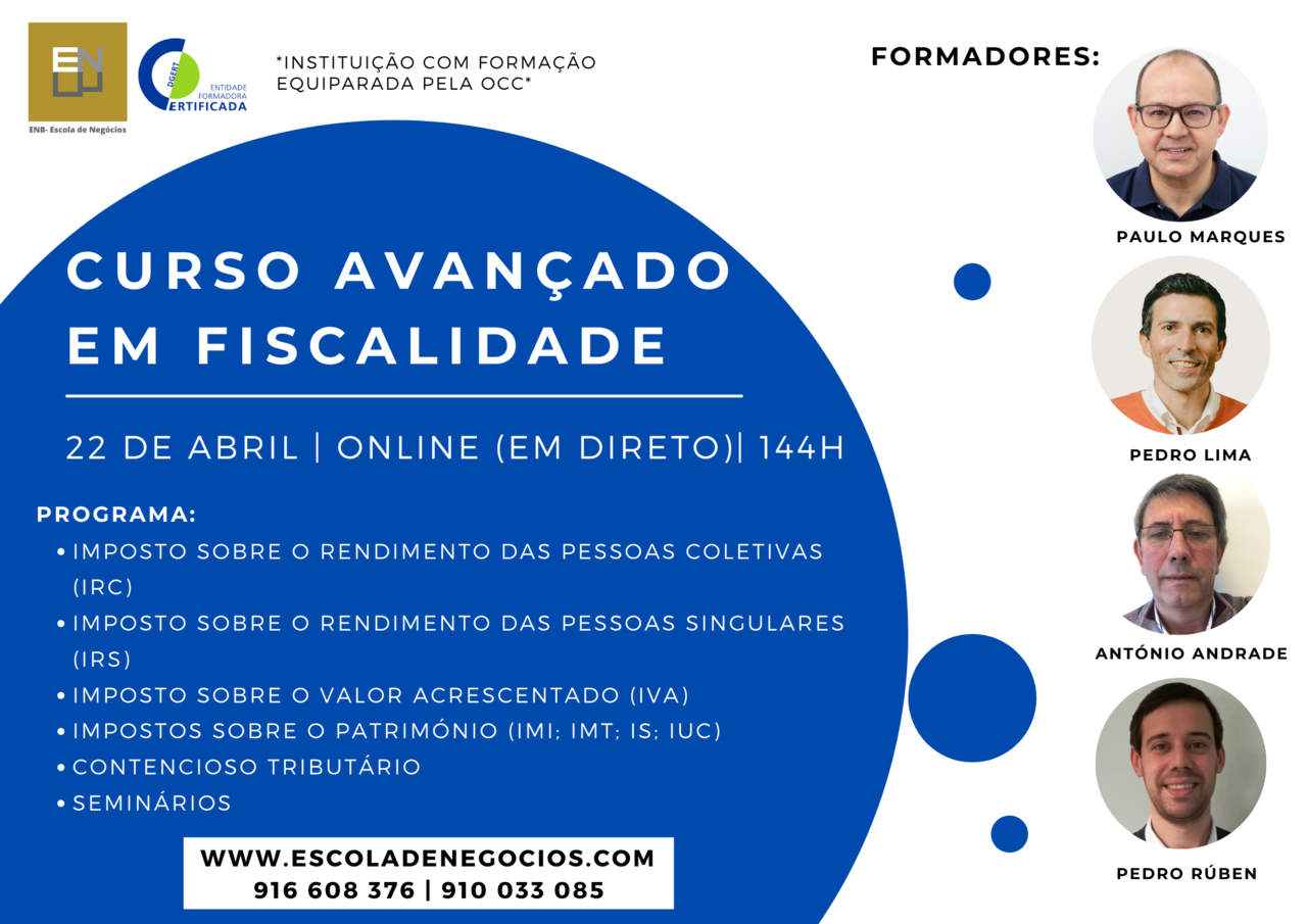 Curso Avan Ado Em Fiscalidade Edi O Paulo Marques S