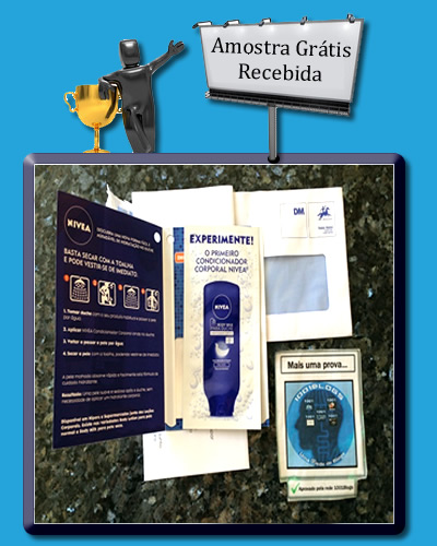 Amostras Nivea - Condicionador Corporal - Recebido - TERMINOU 15166258_m7EMN