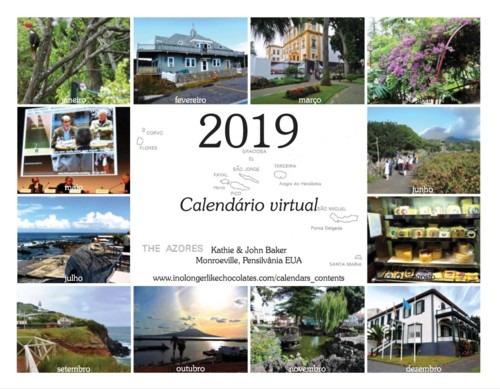 Capa do calendário 2019