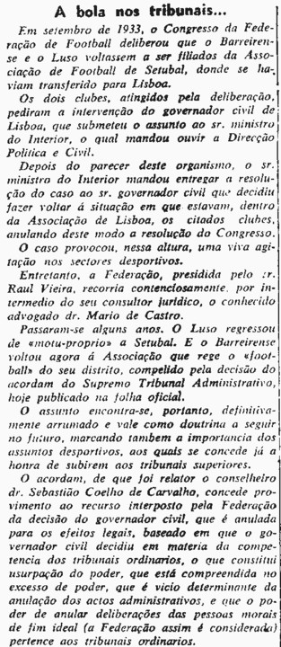 1937-38-(7 out 1937)decisão regresso fcb a setuba