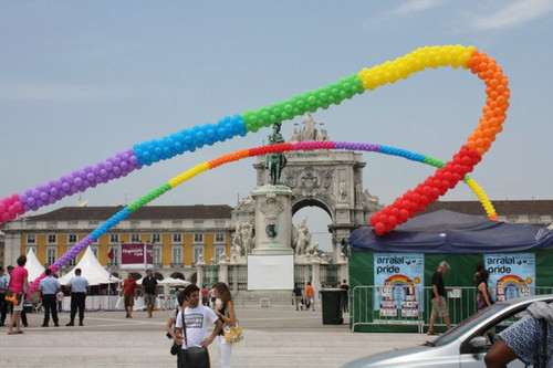 Arraial Pride Lisboa 2010 ao início da tarde