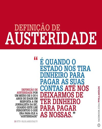 Definição de austeridade