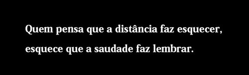 distância