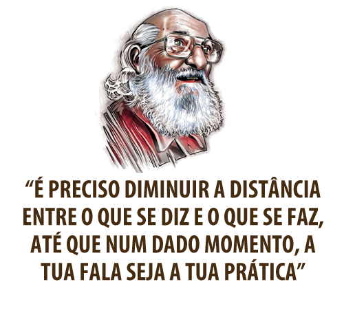 É preciso diminuir a distancia entre o que se diz e o que se faz