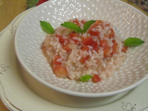 Risotto de morangos