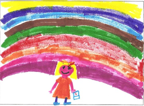 O arco-íris da Carolina, 8 anos. Faro. 
