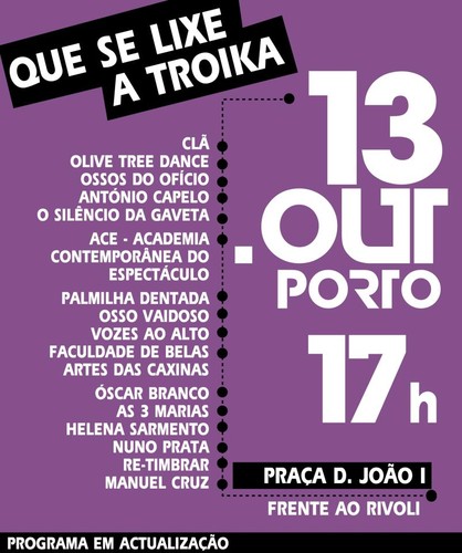 Que se lixe a Troika no Porto