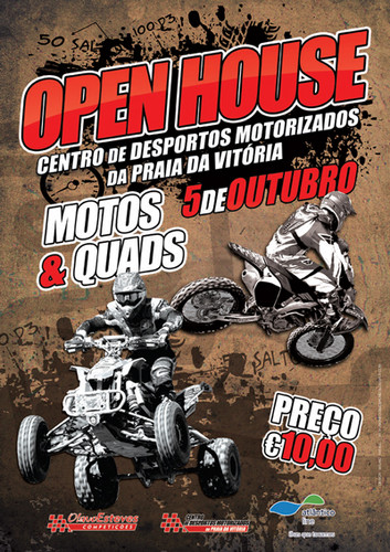 Motos e quads em pista!