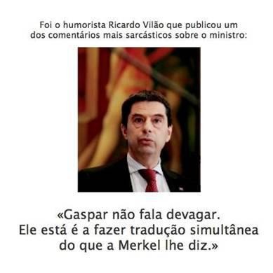 O segredo da forma de falar de Gaspar
