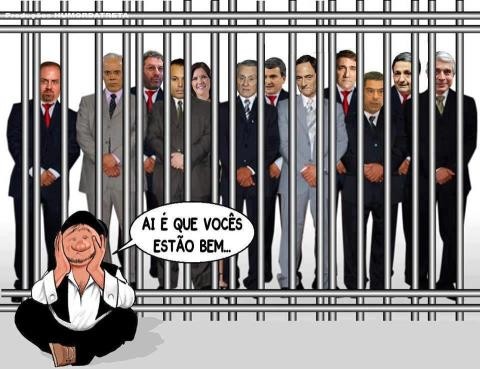 Na prisão