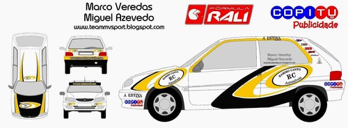 As novas cores do Saxo Cup...