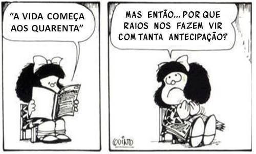 Aos quarenta