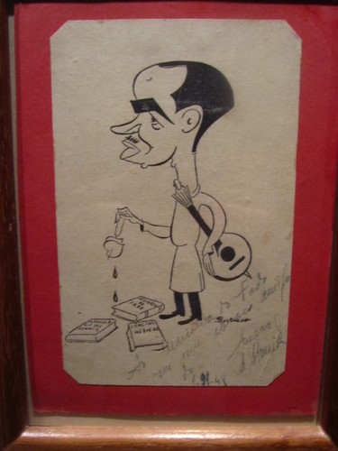 Caricatura no Museu do Fado