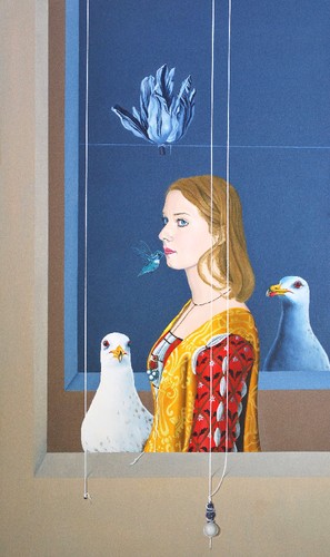 Juliane e la flor azul.JPG