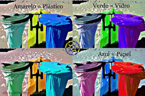 Os ecopontos são daltónicos