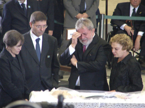 Última homenagens a um gerreiro