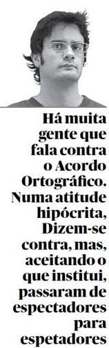 José Diogo Quintela contra o acordo ortográfico