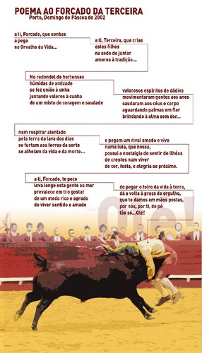 Poema sentido ao forcado da nossa terra...