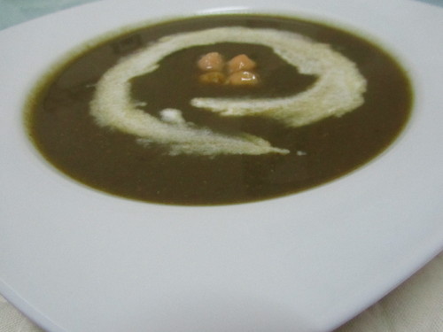 Creme de espinafres
