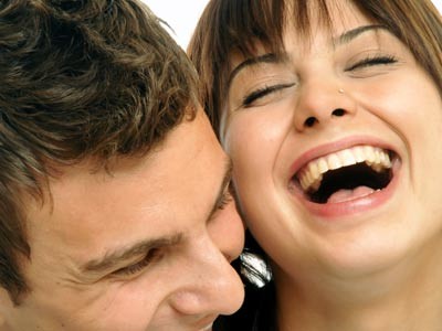 Casal feliz