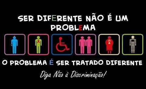 Ser diferente não é um problema