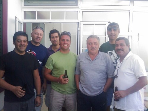 Em casa do Sr. Paulo Borges, antigo presidente do Lusitânia...