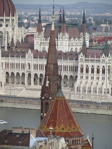 Vista do Bastião dos Pescadores - Budapeste