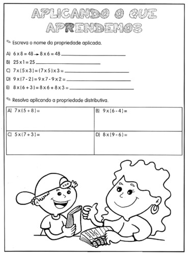 Atividades De Multiplicação Para 4º E 5º Anos O Mundo Das Crianças