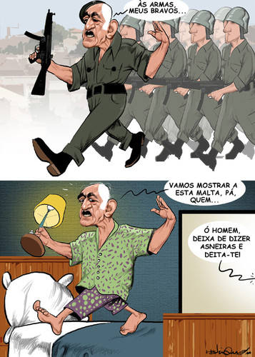 Otelo apela à revolução...coitado!