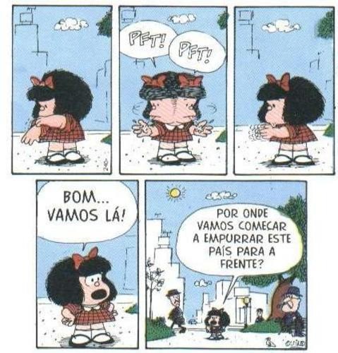 Empurrar este país para a frente