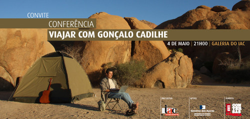 ...hoje à noite, com Gongalo Cadilhe - na galeria do IAC.