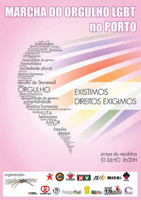 Cartaz da Marcha Porto 2010
