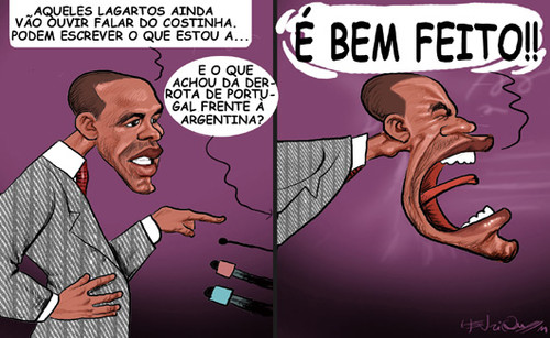 A ira do ministro
