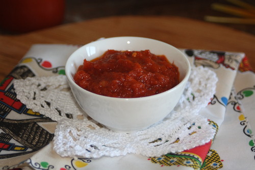 Pasta de pimento caseira