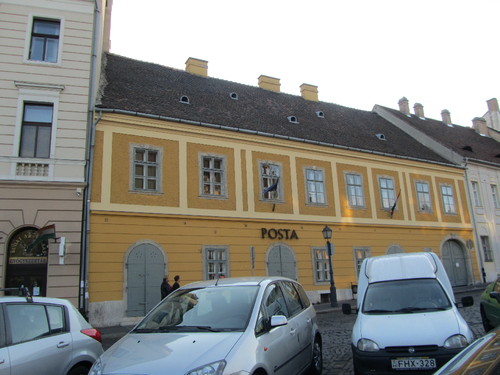 Budapeste - Bairro do Castelo: Correios