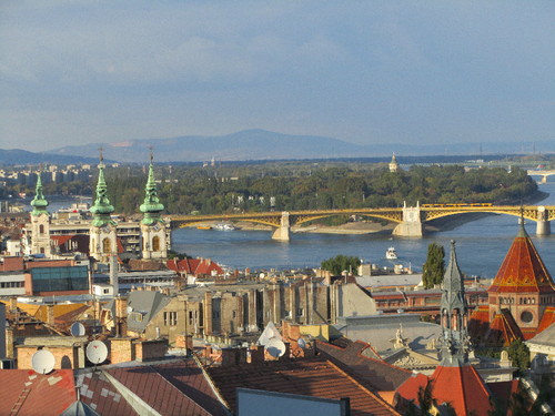 Ilha Margarida vista do Bastião dos Pescadores - Budapeste
