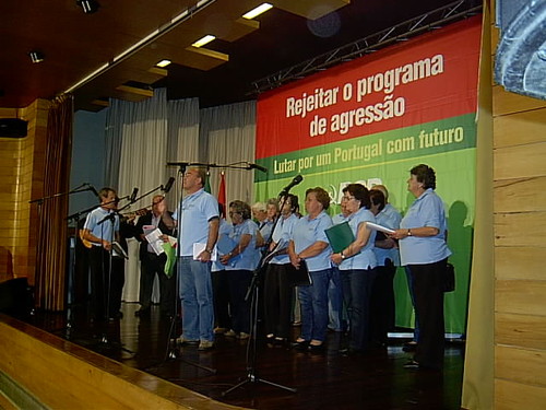 coro da associação de reformados de campo