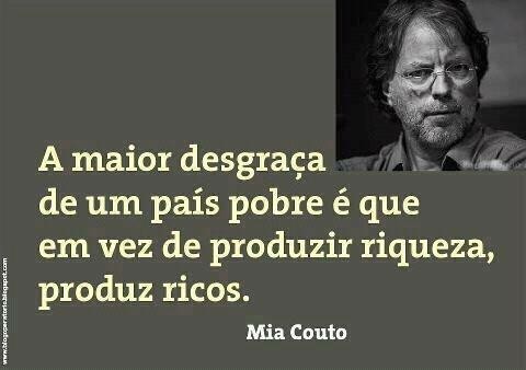 Mia couto, a maior desgraça