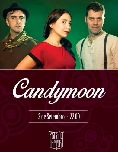 Farol Música _Candymoon no dia 03 de Setembro na 