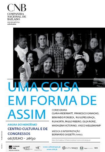 Amanhã, no Grande Auditório do CCCAH...