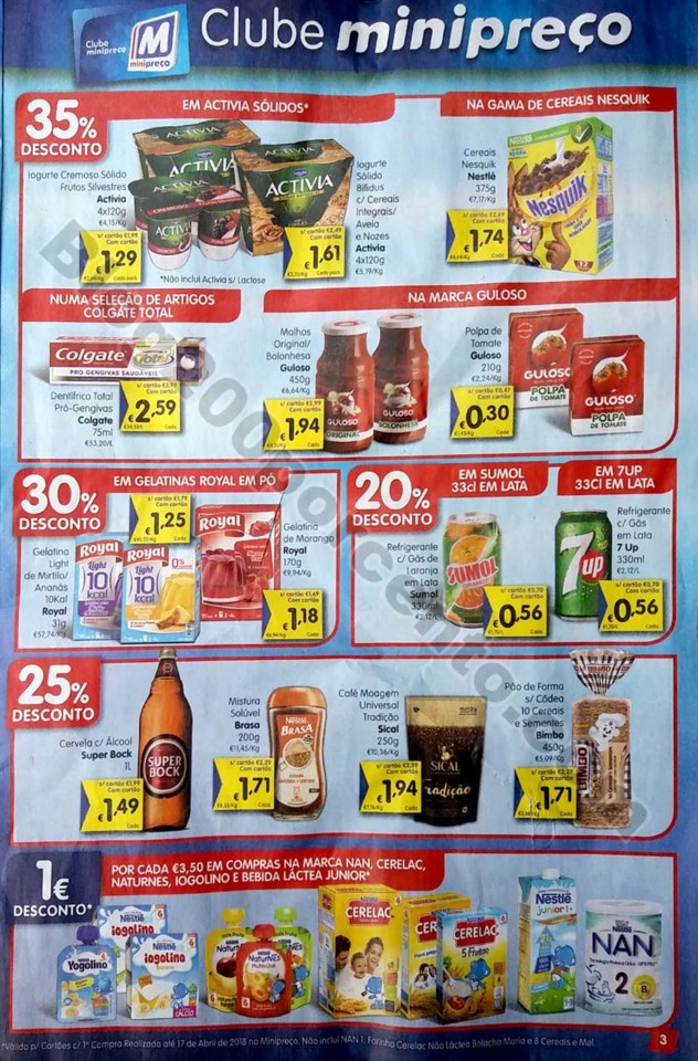 antevisão folheto Minipreço 19a25abr