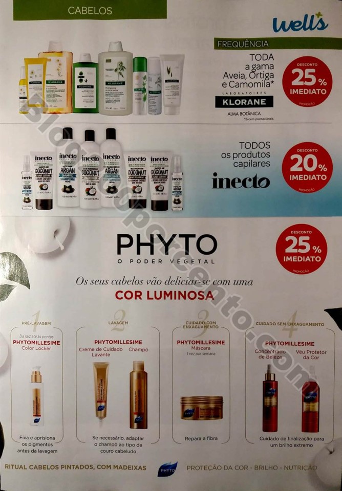 Novo folheto Promoções Wells 27mar-22 abr