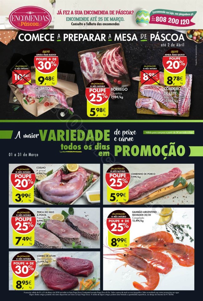 Antevisão folheto Pingo Doce Fim Semana 22a26mar
