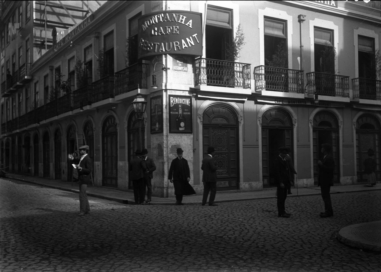 o Café Montanha Cerca de 191020. Foto de Alberto 