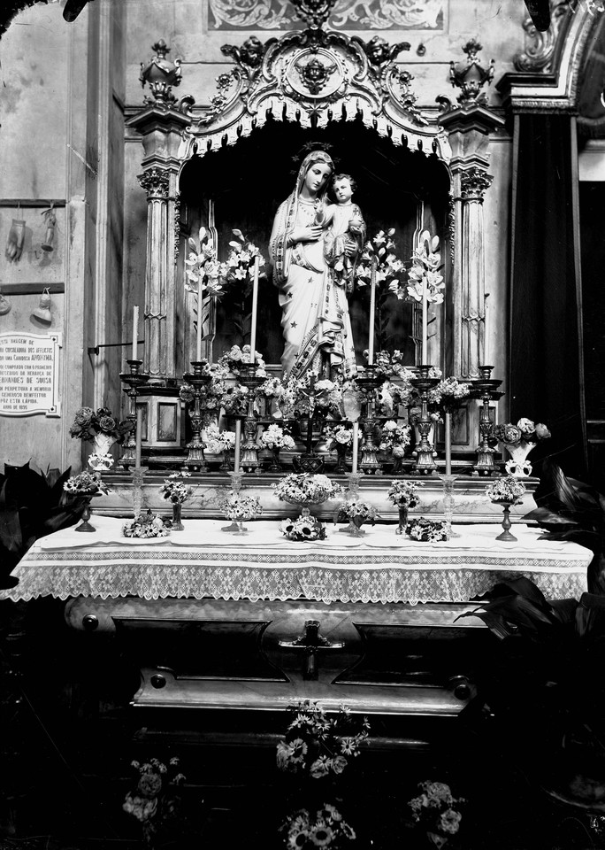 Convento dos Cardais, imagem de Nossa Senhora dos 