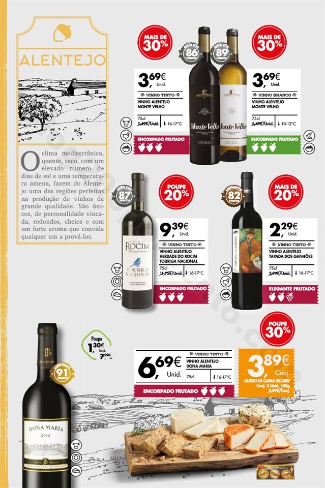 Antevisão Folheto PINGO DOCE Vinhos e Sabores Pro