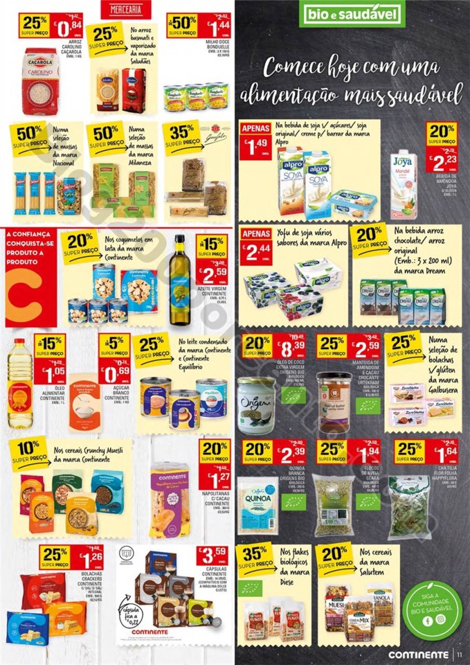 Antevisão Folheto CONTINENTE Promoções de 17 a 
