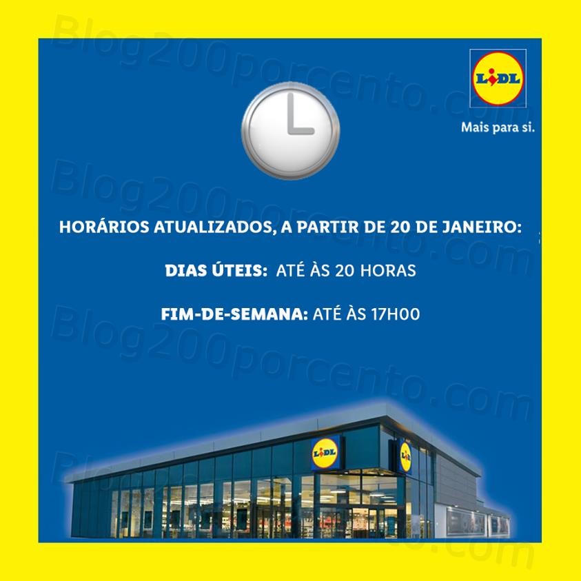 Alteração Horários LIDL em vigor a partir de dia 20 janeiro Blog 200